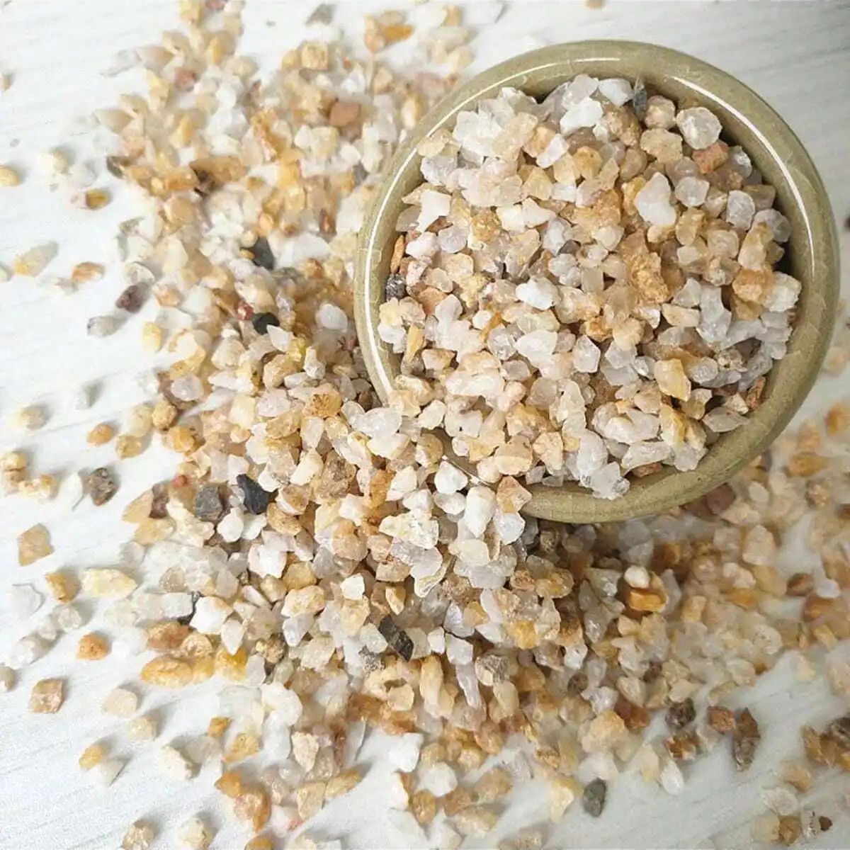 Aquarium Marine Sand - 1 adet-250g Doğal Kristaller çakıl taşı