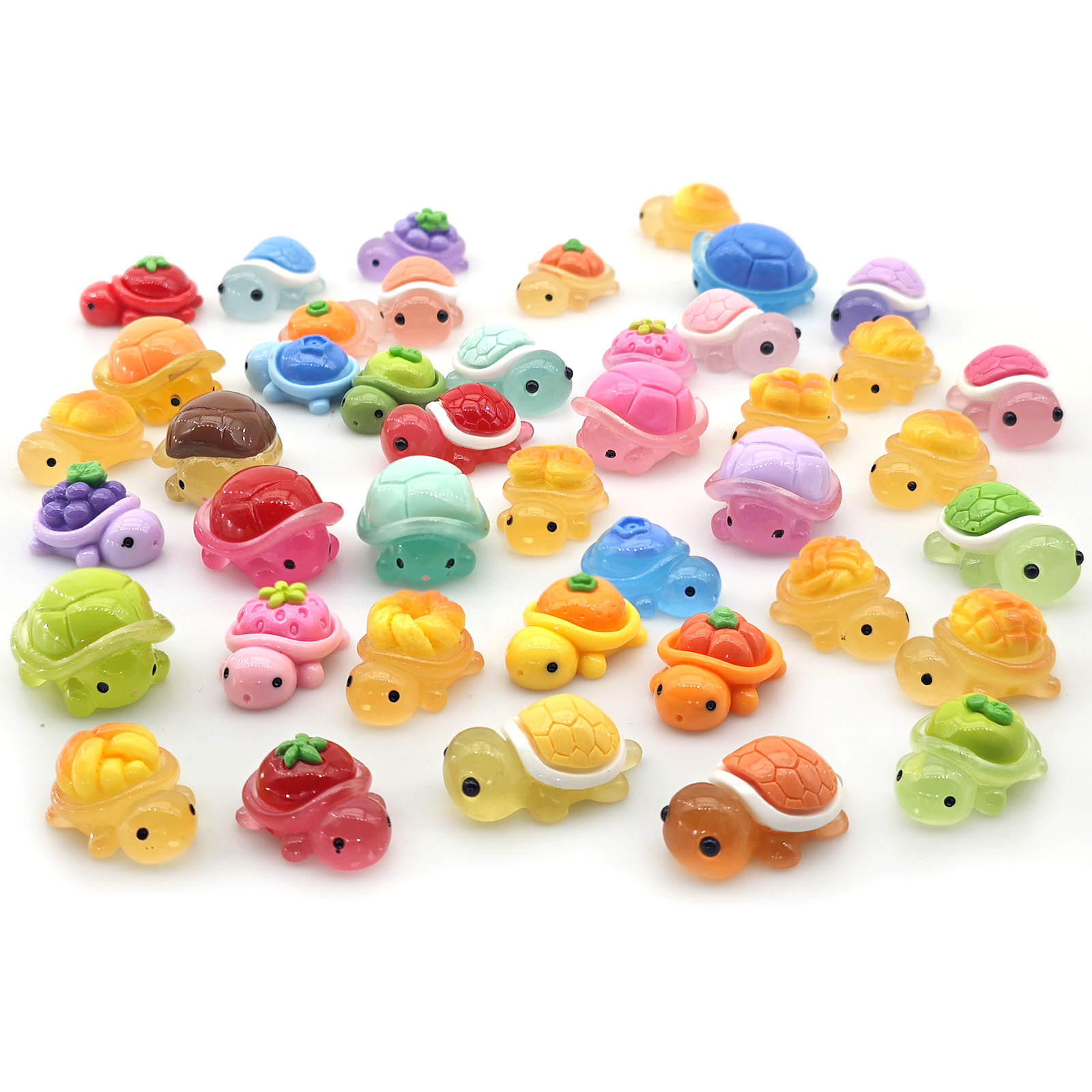 Marine Aquarium Mini - Mini Okyanus Reçine Kaplumbağa Hayvanlar Minik