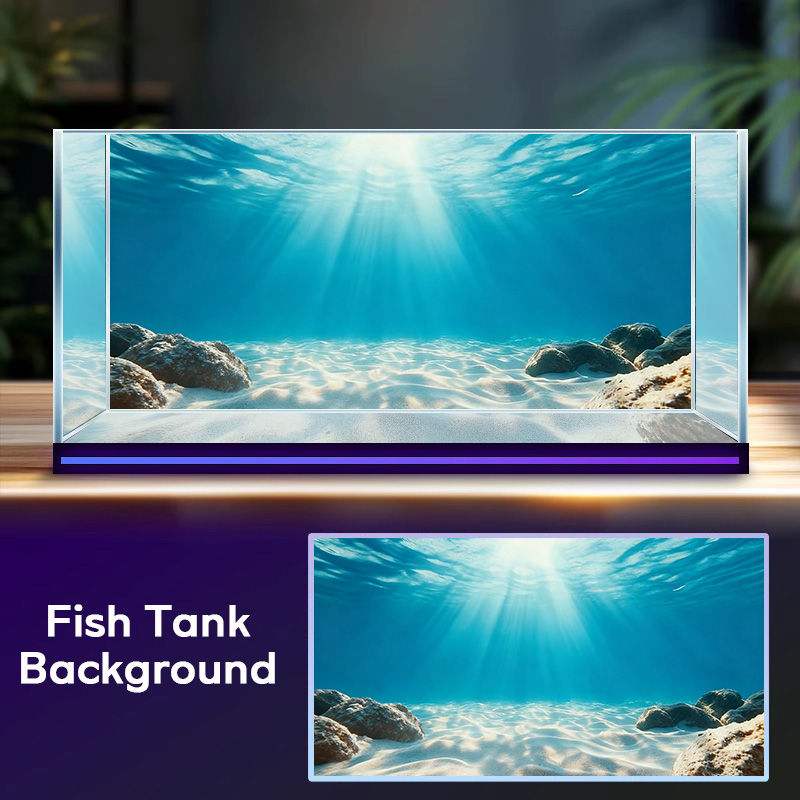 Aquarium Marine Sand - Mavi Deniz Şeffaf Kum, Balık Tankı