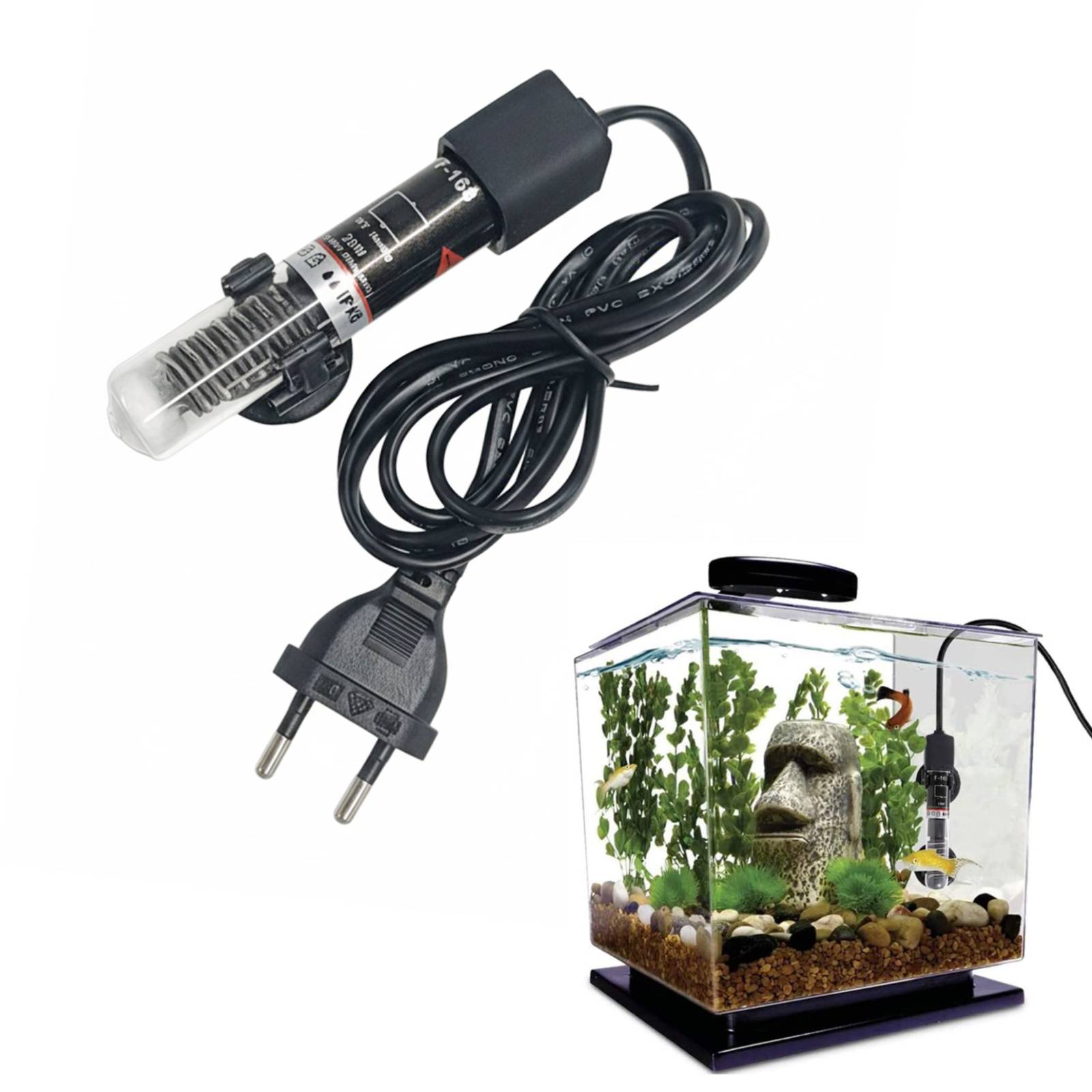 Marine Aquarium Mini - Mini Akvaryum Isıtıcı Dalgıç Balık Tankı