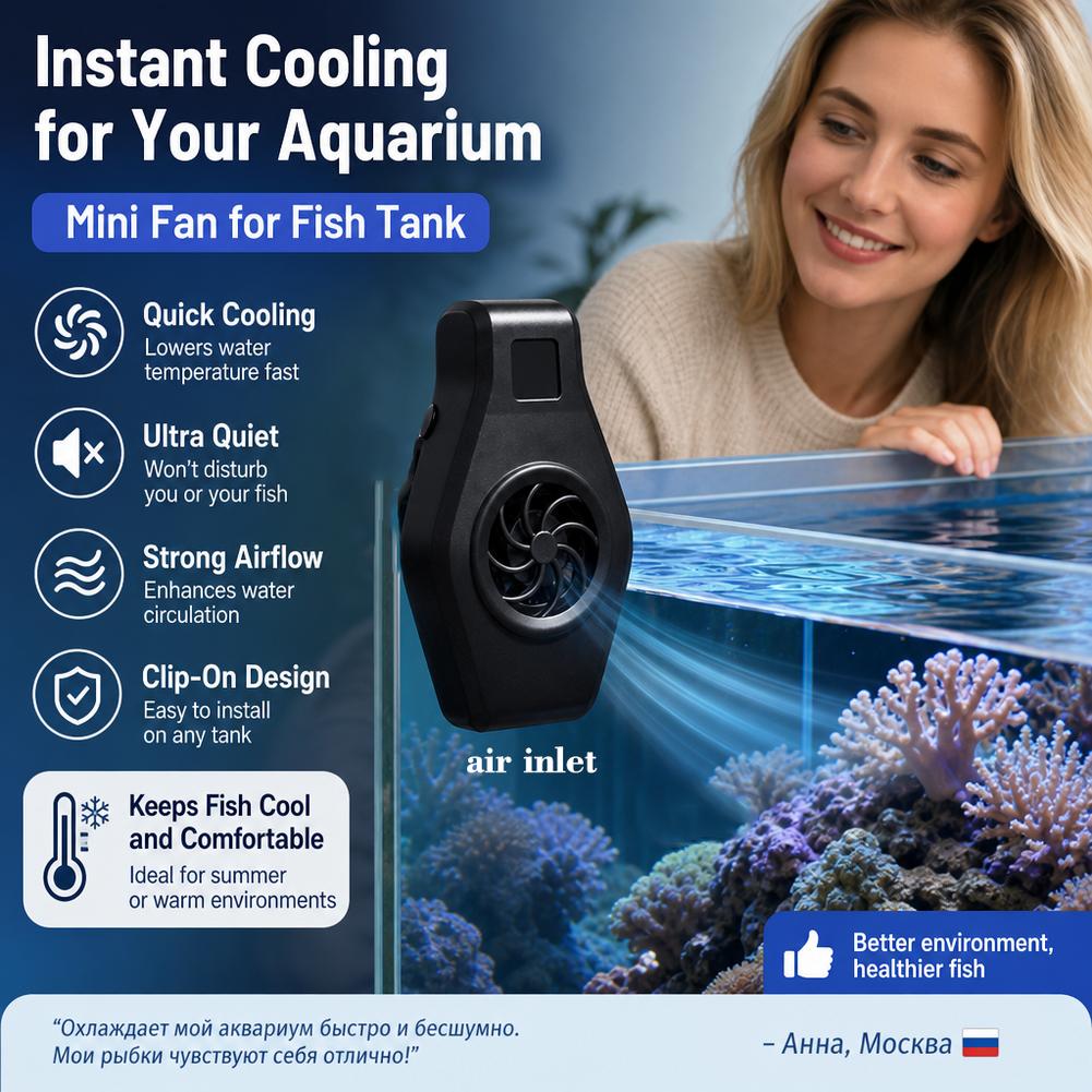 Akvaryum Soğutma Fanı Mini Kli - Marine Aquarium Mini incelemesi ve fiyatı