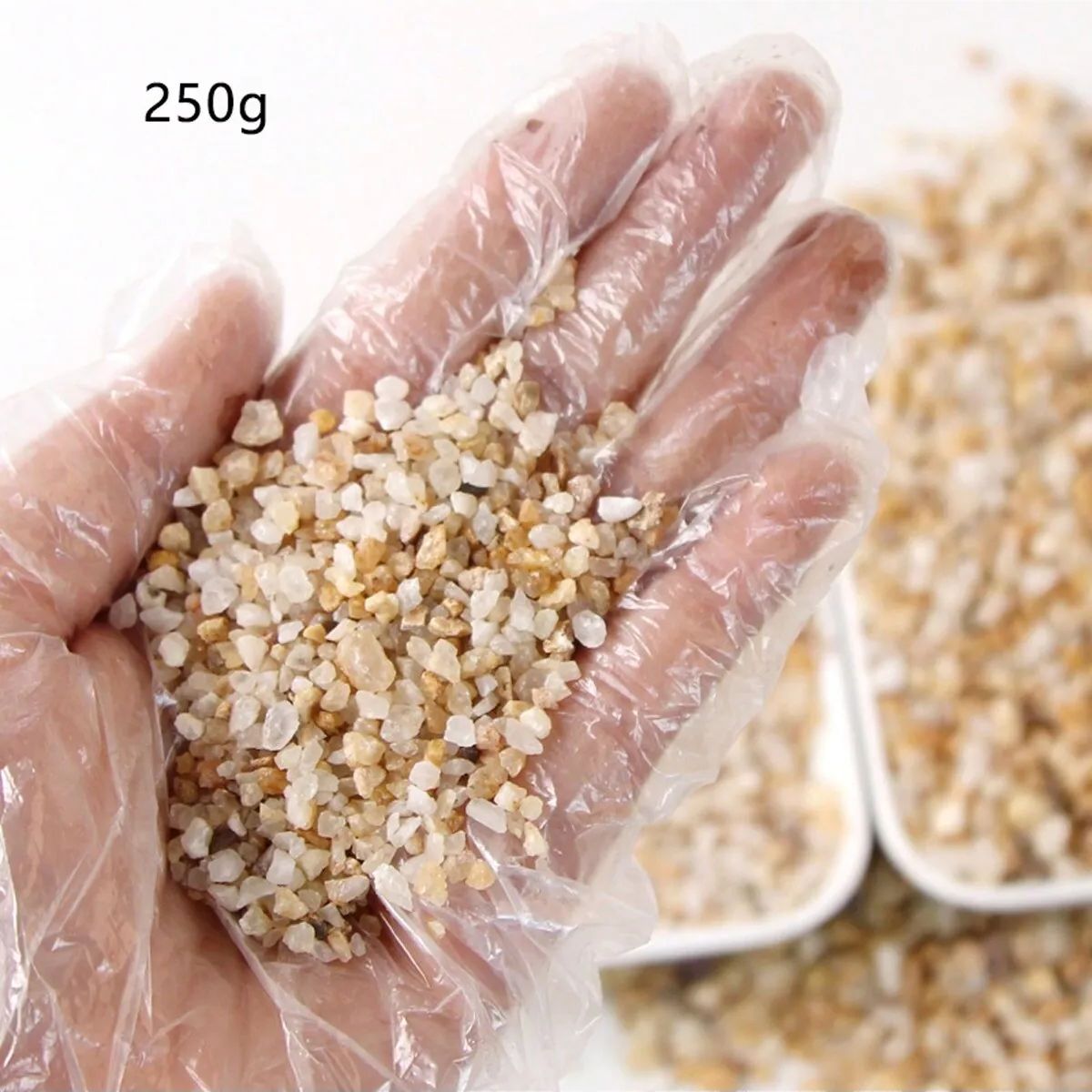 1 adet-250g Doğal Kristaller ç - Aquarium Marine Sand incelemesi ve fiyatı